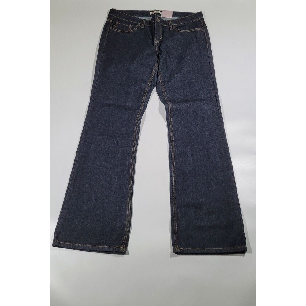 Dickies Women 8 Regular Bootcut Jeans Indigo Blue Denim FD231RNB‎ NWT